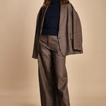 pantalone lungo chiuso fondo. NANCY NAN18 CHECK nine in the morning 