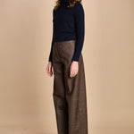 pantalone lungo chiuso fondo. NANCY NAN18 CHECK nine in the morning 