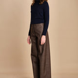pantalone lungo chiuso fondo. NANCY NAN18 CHECK nine in the morning 