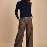 pantalone lungo chiuso fondo. NANCY NAN18 CHECK nine in the morning 