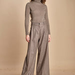 pantalone due pinces lana e seta. PETRA PE81 RES MA nine in the morning 