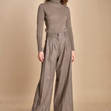 pantalone due pinces lana e seta. PETRA PE81 RES MA nine in the morning 