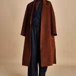 pantalone con pinces GRACE F25-040 013 MIDNIGHT BLU oscar 