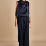 top senza manica con drappeggio TUX F25-141 292 MIDNIGHT oscar 