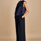 top senza manica con drappeggio TUX F25-141 292 MIDNIGHT oscar 