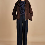 top senza manica con drappeggio TUX F25-141 292 MIDNIGHT oscar 