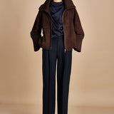 top senza manica con drappeggio TUX F25-141 292 MIDNIGHT oscar 