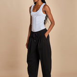 pantalone in felpa con pinces CURVED WIDE LEG 51321UFT MI401 phillip lim 