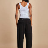 pantalone in felpa con pinces CURVED WIDE LEG 51321UFT MI401 phillip lim 
