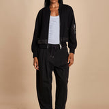 pantalone in felpa con pinces CURVED WIDE LEG 51321UFT MI401 phillip lim 