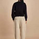 DBL LAYER BOMBER in maglia con zip. 70473TSM BA001 BLACK phillip lim 