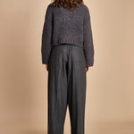 maglia bouclé LS CREWNECK  70481TFB CARCOLAT MELANGE CH035 phillip lim 