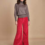 73% COTONE 25%TENCEL 2% ELASTAN CARLA XV01 091 CILIEGIA ps don't forget me 
