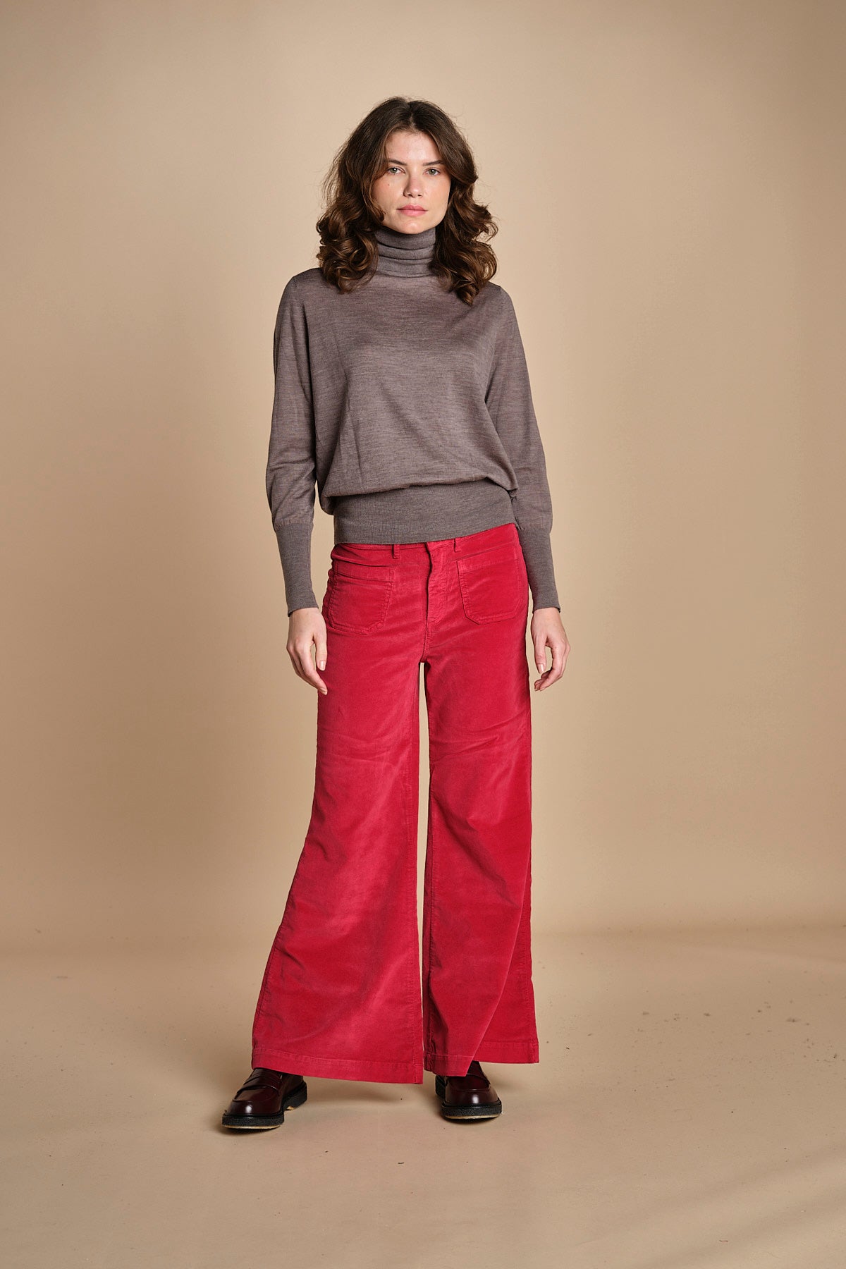 73% COTONE 25%TENCEL 2% ELASTAN CARLA XV01 091 CILIEGIA ps don't forget me 