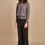 73% COTONE 25%TENCEL 2% ELASTAN CARLA XV01 133 CAFFÉ ps don't forget me 