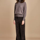 73% COTONE 25%TENCEL 2% ELASTAN CARLA XV01 133 CAFFÉ ps don't forget me 