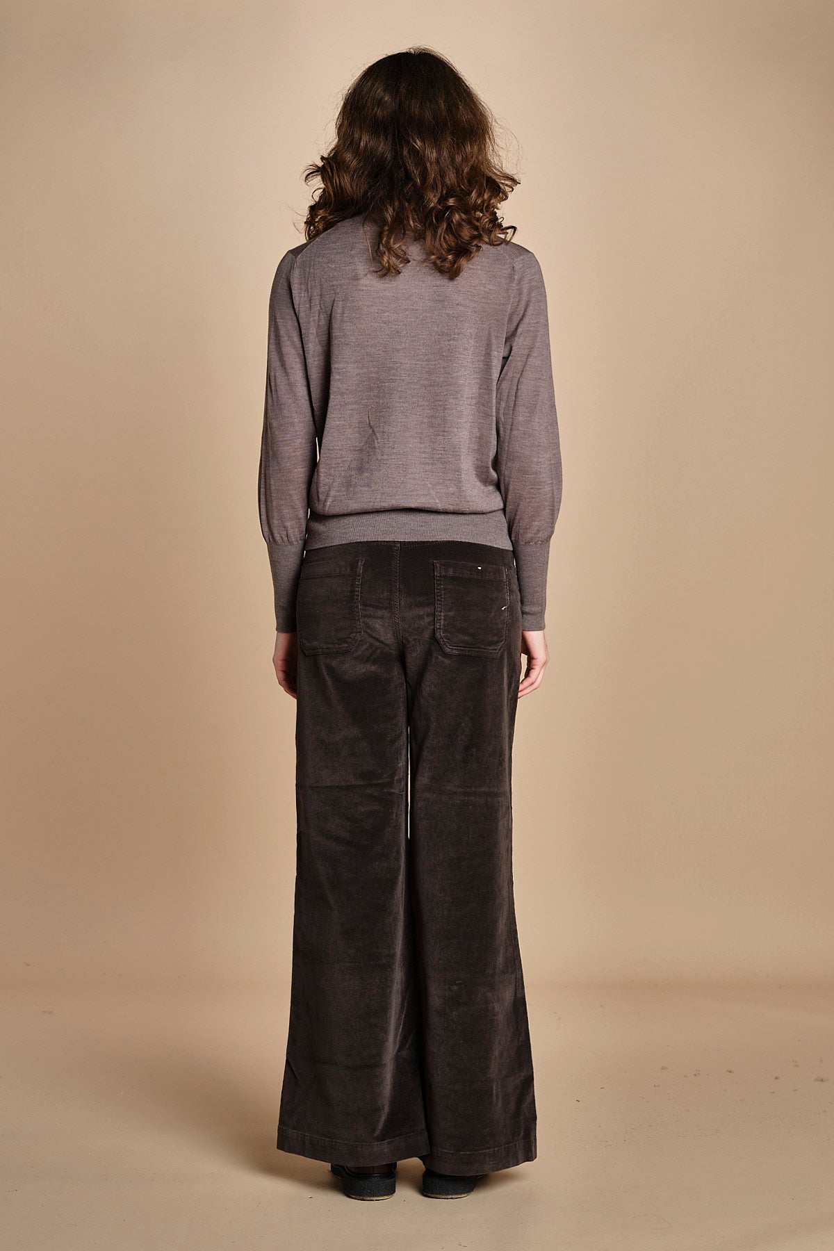 73% COTONE 25%TENCEL 2% ELASTAN CARLA XV01 133 CAFFÉ ps don't forget me 