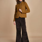 73% COTONE 25%TENCEL 2% ELASTAN CARLA XV01 133 CAFFÉ ps don't forget me 
