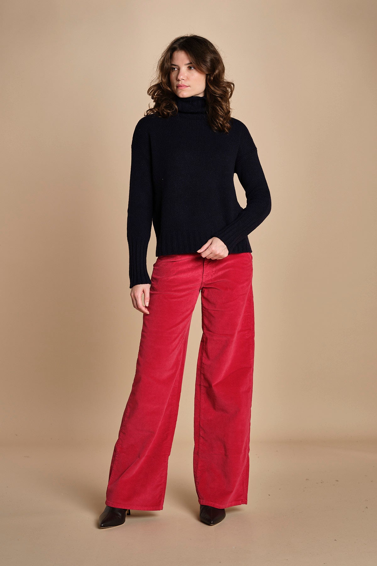 73% COTONE 25% TENCEL 2% ELASTAN LILY XV01 091 CILIEGIA ps don't forget me 