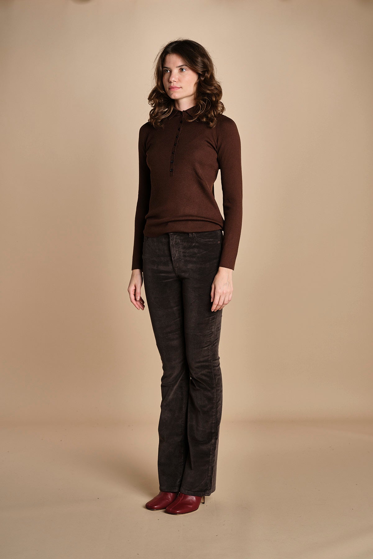 73% COTONE 25% TENCEL 2% ELASTAN MONICA XV01 133 CAFFE ps don't forget me 