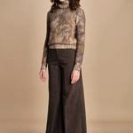 98% COTONE 2% ELASTAN SERENA XG01 133 CAFFÉ ps don't forget me 