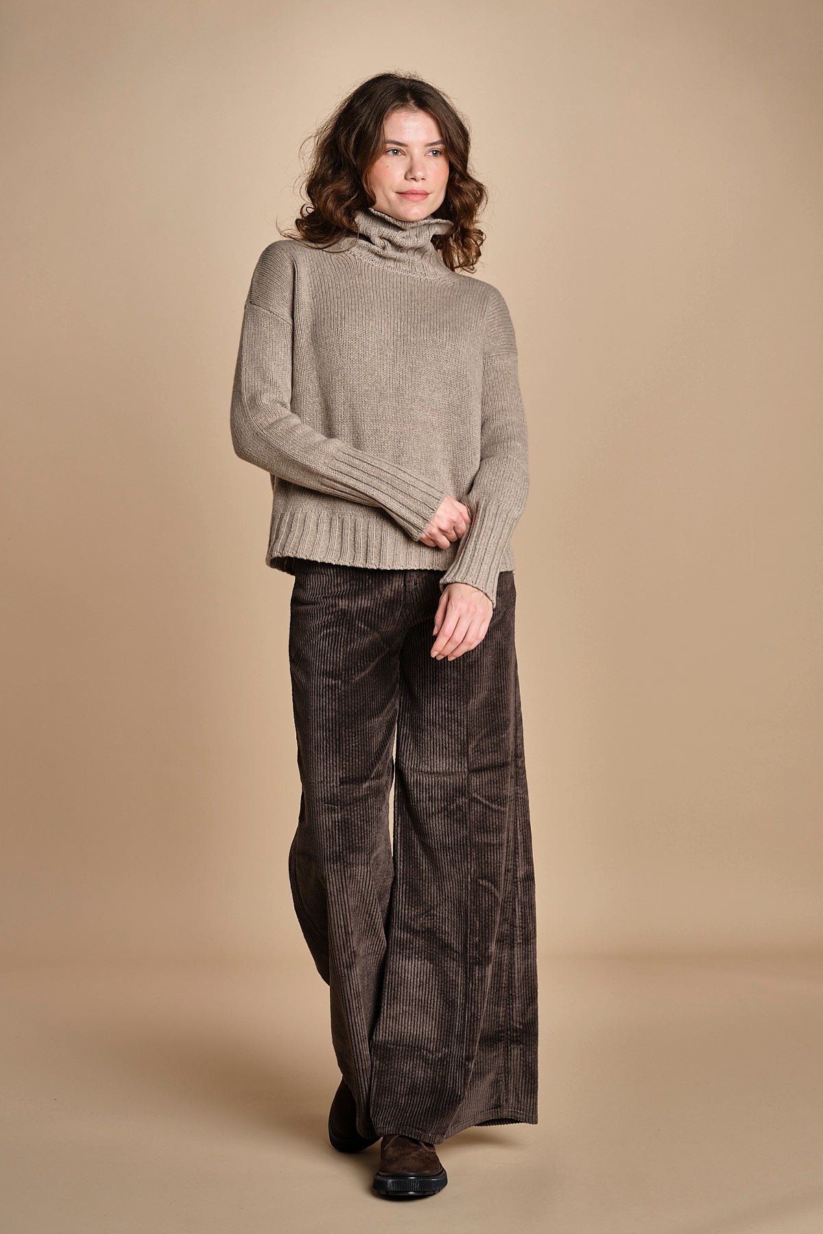 73% COTONE 25%MODAL 2% ELASTAN SERENA XV02 133 CAFFÉ ps don't forget me 