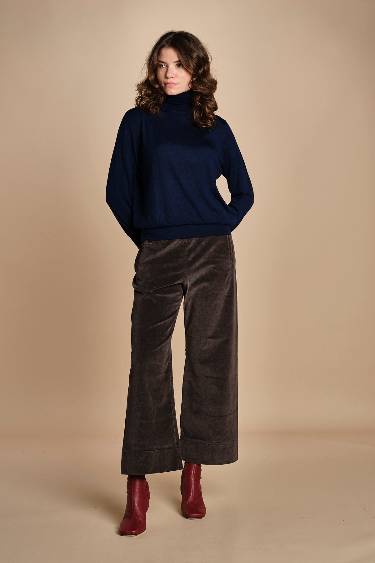 73% COTONE 25% TENCEL 2% ELASTAN STELLA XV01 133 CAFFÉ ps don't forget me 