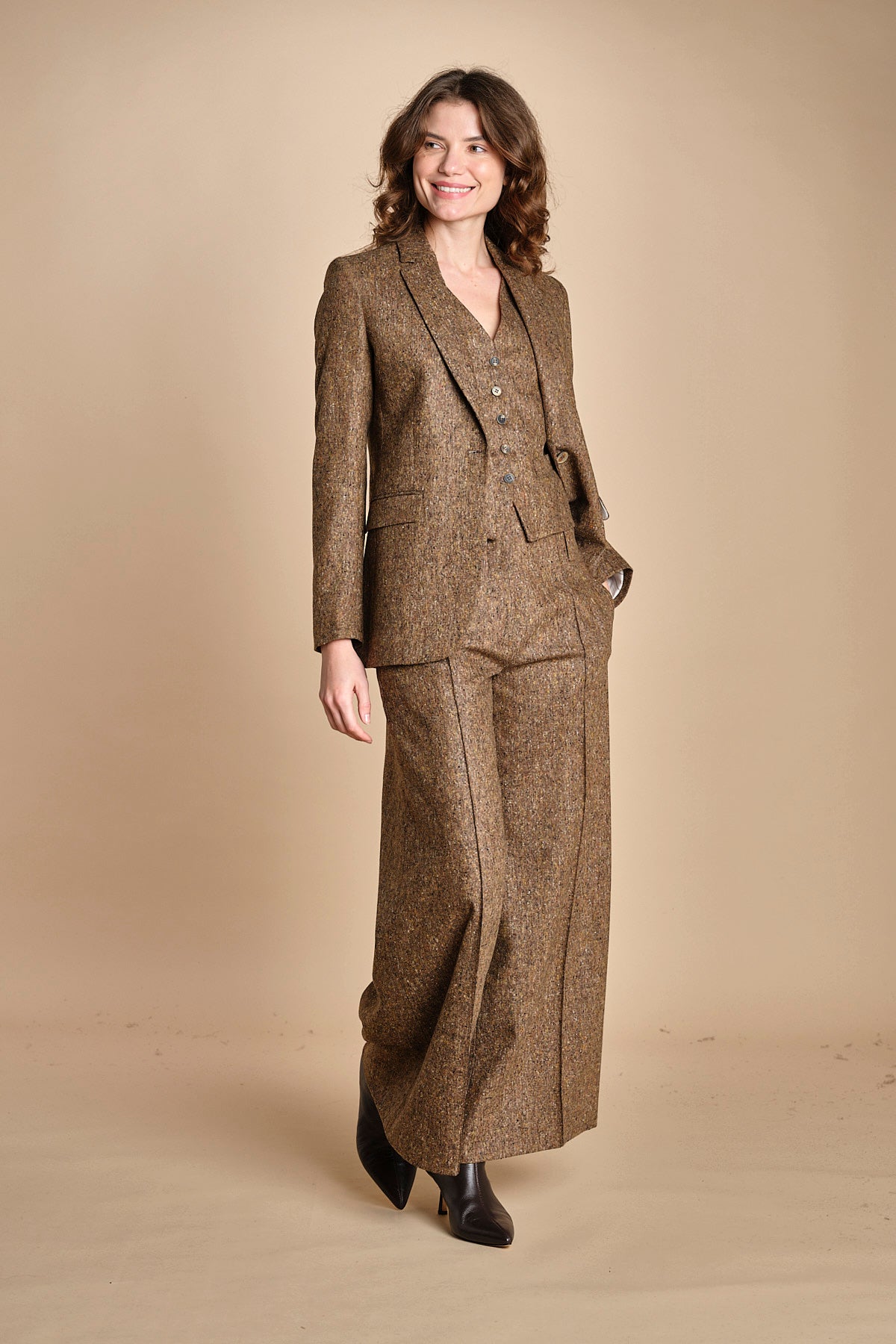 gilet occhio di pernice BETTY 33099932 19 quelledue 