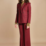 giacca slim doppiopetto in gabardina BICE 33035339 164 quelledue 