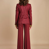 giacca slim doppiopetto in gabardina BICE 33035339 164 quelledue 