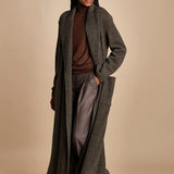 pantalone in flanella con pinces MAFALDA T 357194 73 quelledue 
