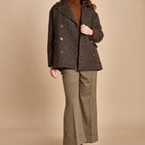 pantalone cropped con risvolto MELODIA 652923 19 quelledue 