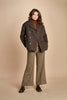 pantalone cropped con risvolto