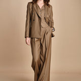 pantalone in batavia con tasca sul retro MONIQUE 689907 19 quelledue 
