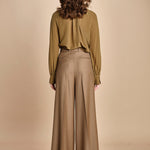 pantalone in batavia con tasca sul retro MONIQUE 689907 19 quelledue 