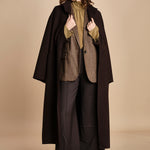 pantalone over con nervature in gabardine ORIANA 540339 11 quelledue 