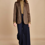 pantalone over con nervature in gabardine ORIANA 540339 15 quelledue 
