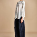 camicie con rouches su maniche PAIRIE TOP VANILLA scarlett poppies 
