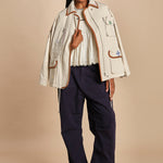 field jacket CAROLYN 038 CREAM sea ny 