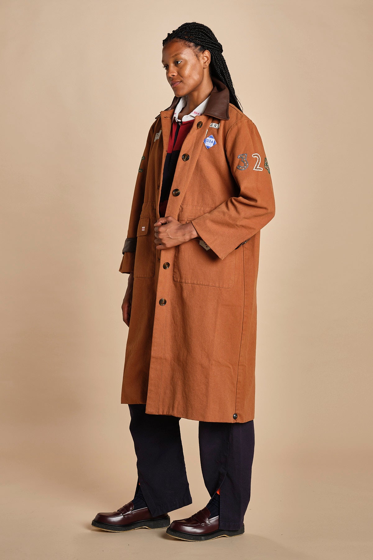 cappotto lungo CAROLYN 039 CAMEL sea ny 