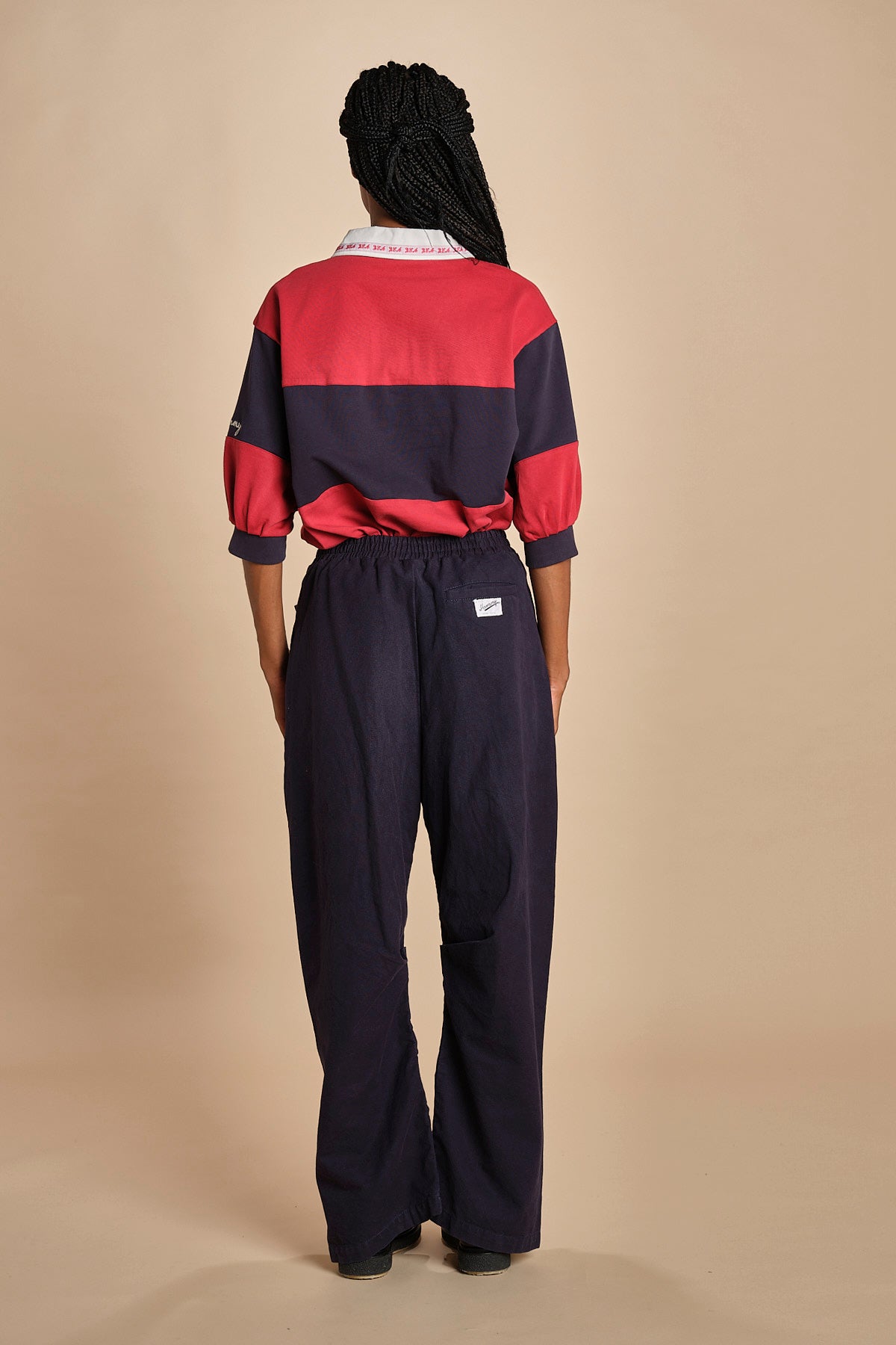 pantalone con cintura CAROLYN  040 NAVY sea ny 