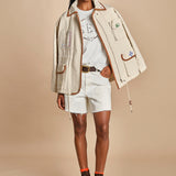 t-shirt con ricamo MARIE 072 WHITE sea ny 