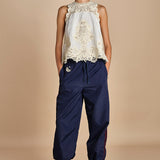 top con pizzo MEDINA 095 CREAM sea ny 