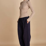 maglia girocollo jaquard RUBY 118 CHAMPAGNE sea ny 
