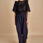 top ricamato SHANNA 121 BLACK sea ny 