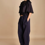 top ricamato SHANNA 121 BLACK sea ny 