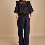 top ricamato SHANNA 121 BLACK sea ny 