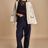 top ricamato SHANNA 121 BLACK sea ny 