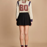 mini gonna pieghe. ADELINE 001 BLACK sea ny 