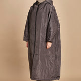 piumino lungo. 90110 ANTRACIT sittingsuit 